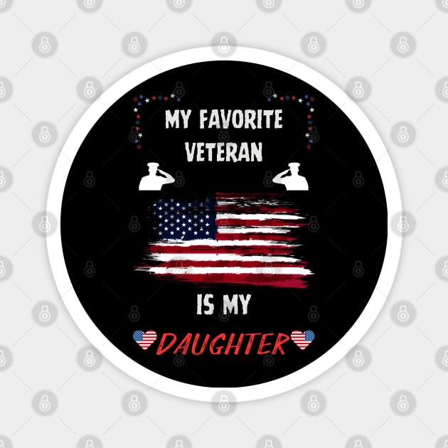 veteran daughter Magnet by vaporgraphic